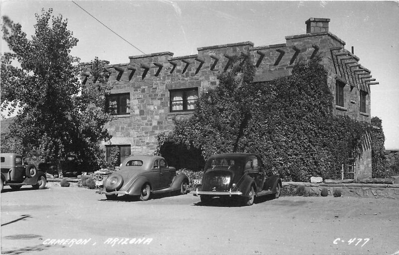 Automobiles Cameron Arizona Cook Postcard 20-5483