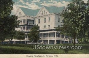 Nevada Sanatarium - Iowa IA