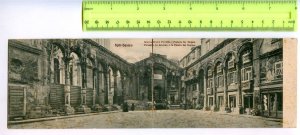 290748 CROATIA SPLIT Piazza del Duomo Vintage folding panoramic postcard