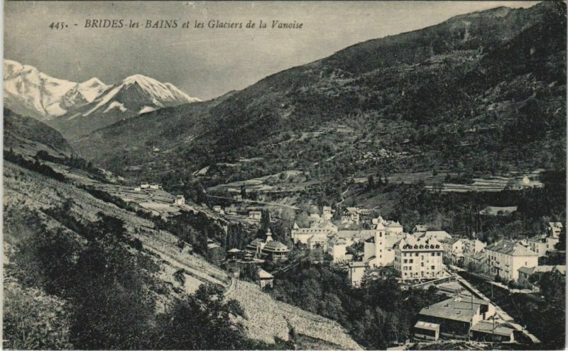 CPA BRIDES-les-BAINS et les Glaciers de la Vanoise (1195557)