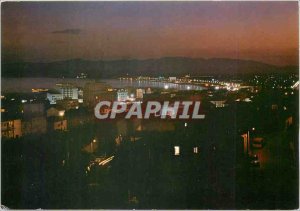 Modern Postcard Saint Raphael night view