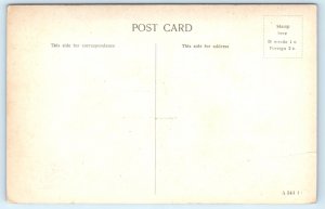 Fire Engine Station Department Panama Canal Postcard