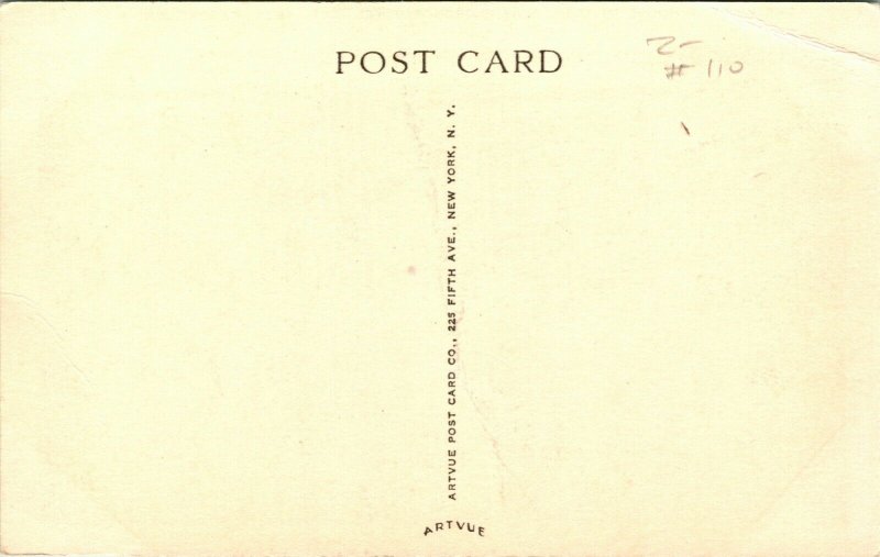 Postcard The Vincent House in 1880 / Florence Hotel Tarrytown, NY - Unused 