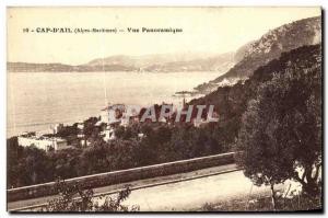 Old Postcard Cap D Ail Panoramic