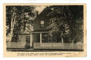Canada - ON, Callander. Home of Dr. Dafoe, Doctor of Dionne Quintuplets