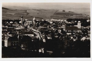 Slovakia Kežmarok View Vintage RPPC C259