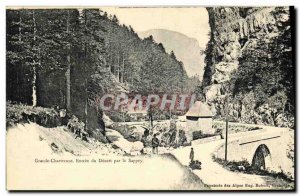 Old Postcard Grande Chartreuse Desert Entree by Sappey