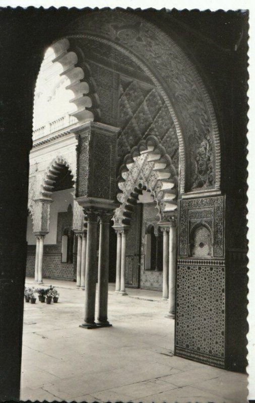 Spain Postcard - Alcazar - Detalle Patio de las Doncellas - Ref TZ9898