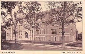 East Orange New Jersey High School Antique Postcard (J35065)