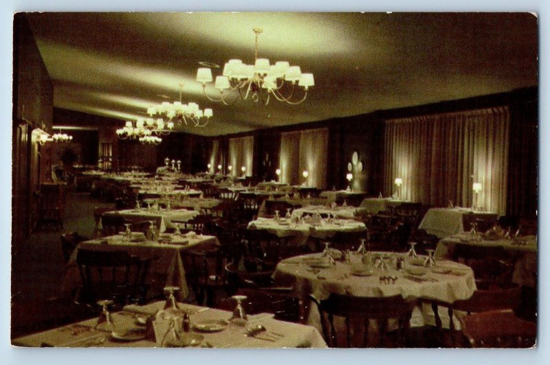 Minneapolis Minnesota MN Postcard Biltmore Inn Interior Dining c1960's Vintage