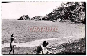 Postcard Modern Cote D & # 39Azur Red Rocks Esterel