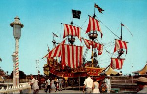 California Anaheim Disneyland Magic Kingdom Pirate Ship In Fantasyland