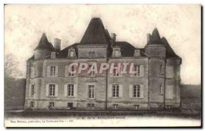 Old Postcard Chateau of Drill For La Mothe Achard