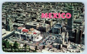 Aerial View downtown MEXICO City Postcard