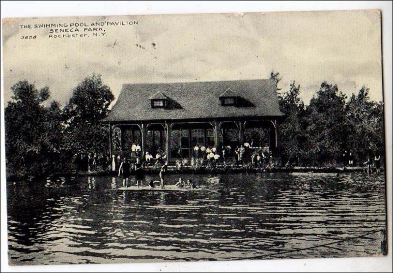 Swimming Pool & Pavilion, Seneca Park, Rochester NY