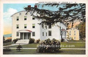 Shaker Village Church Mount Lebanon, NY, USA Unused 