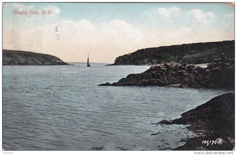 Digby Gap, Western Nova Scotia, 1909 PU