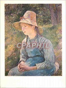 Postcard Modern National Gallery of Art Washington Peasant Gil With A Straw H...