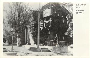 1930-1950 Real Photo Postcard; Ox Yoke Inn, Amana IA Iowa County Unposted
