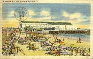 Municipal Pier  - Cape May, New Jersey NJ  