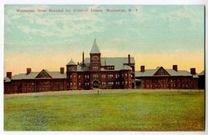 State Hospital, Criminal Insane, Matteawan NY