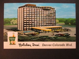 Mint Vintage Denver Colorado Holiday Inn Postcard