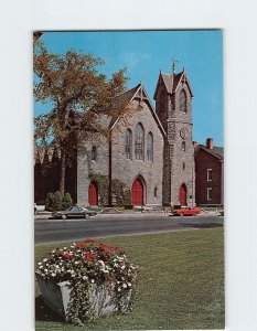 Postcard First Church of Christ, Pittsfield, Massachusetts