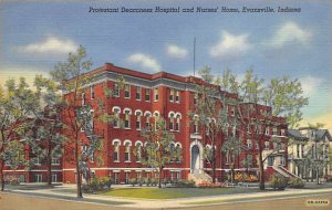 Protestant Deaconess Hospital and Nurses Home Organized in 1892 - Evansville,...