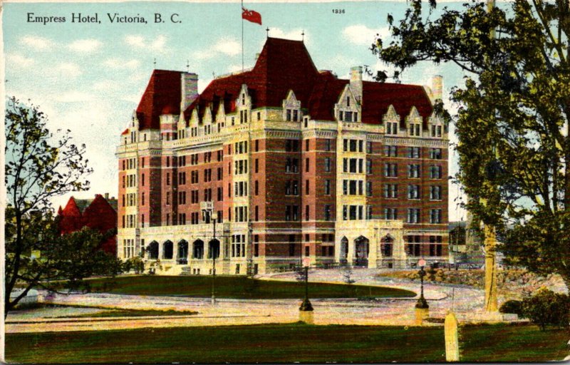 Canada Victoria The Empress Hotel Curteich