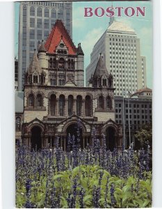 Postcard Copley Square, Boston, Massachusetts