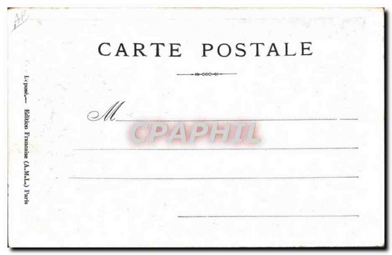 Old Postcard Political Satirical Easter Egg Morocco in 1905 Guillaume Berlin