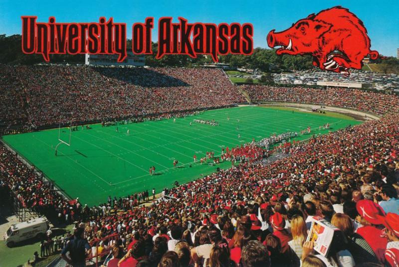 University of Arkansas Razorbacks at Fayetteville - Hogs at Football Stadiium