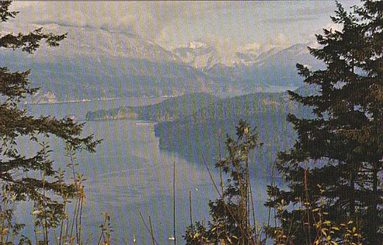 Canada Indian Arm From Burnaby Mountain Burnaby British Columbia