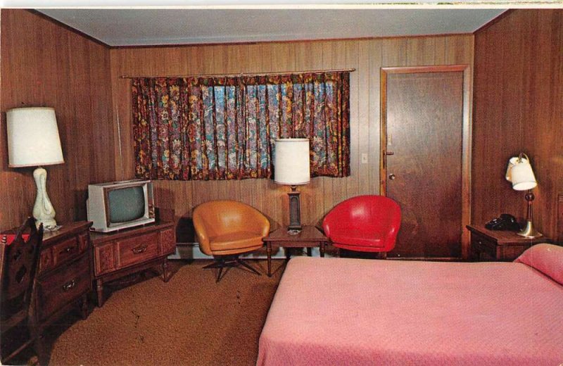 Middletown Rhode Island Budget Motor Inn Vintage Postcard AA32713