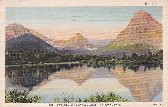 Two Medicine Lake Glacier National Park Montana