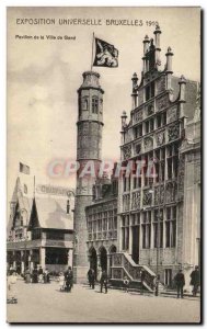 Postcard Old World Exhibition Brussels 1910 United Wonderful Bavaria