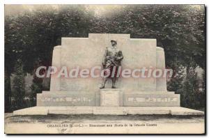 Postcard Old Charolles Monument to the Great War Dead