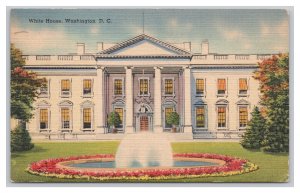 Washington D. C. White House Postcard c1945 Postmark