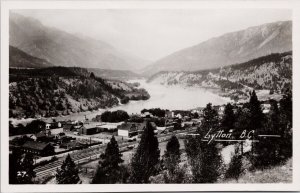 Lytton BC British Columbia c1940 Gowen Sutton RPPC Postcard H62