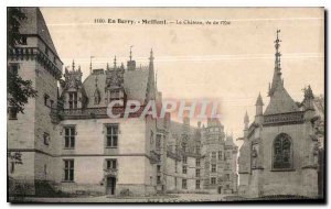 Old Postcard Meillant Chateau in Berry saw the East