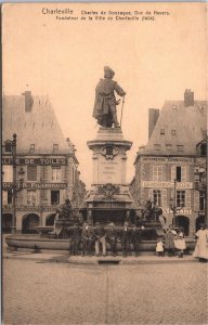 France Charleville Charles de Gonzague Duc de Nevers Vintage Postcard 05.19