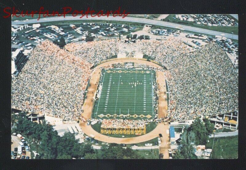 UNIVERSITY OF MISSOURI TIGERS FAUROT FIELD FOOTBALL STADIUM OLD POSTCARD