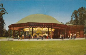 East Bay Park District California Tilden Park Merry-Go-Round Postcard AA51015