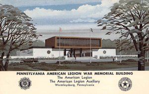 Pennsylvania American Legion War Memorial Wormleysburg, Pennsylvania PA s 