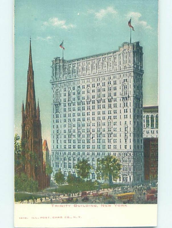 Pre-1907 TRINITY BUILDING New York City NY H7239