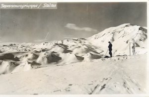 Mountaineering Switzerland Hotel Piz Ureza Compatsch Samnaun Salas ski area 1930