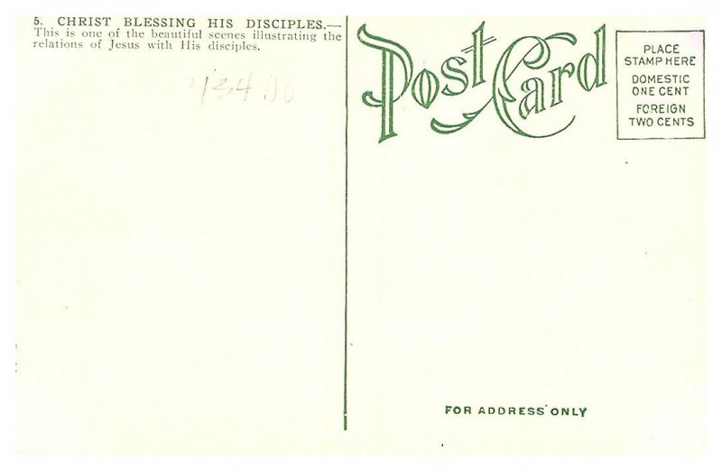 Christ Blessing his Disciples