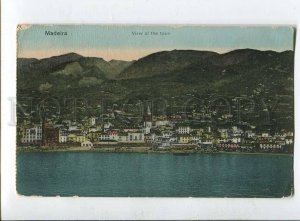 415850 PORTUGAL MADEIRA town view Vintage postcard