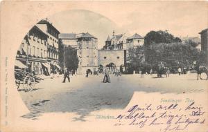 MUNCHEN GERMANY SENDLINGER THOR POSTCARD 1900