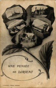 CPA Une pensée de LORIENT (431781)